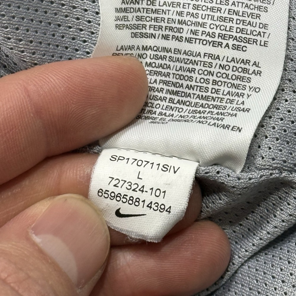 Nike Sportswear Windrunner Men's Large Lined Jacket 727324-101 Running Full Zip - Picture 5 of 16